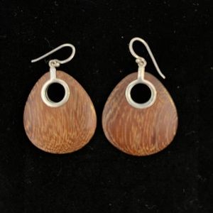 Silpada Sonokeling Wood Earrings W1845